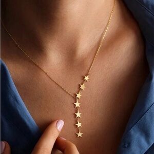 Gold Star Necklace